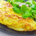 Omelette au fromage haitien