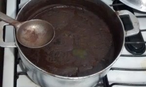 Sauce pois noir (Sòs pwa nwa)