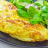 Omelette au fromage haitien